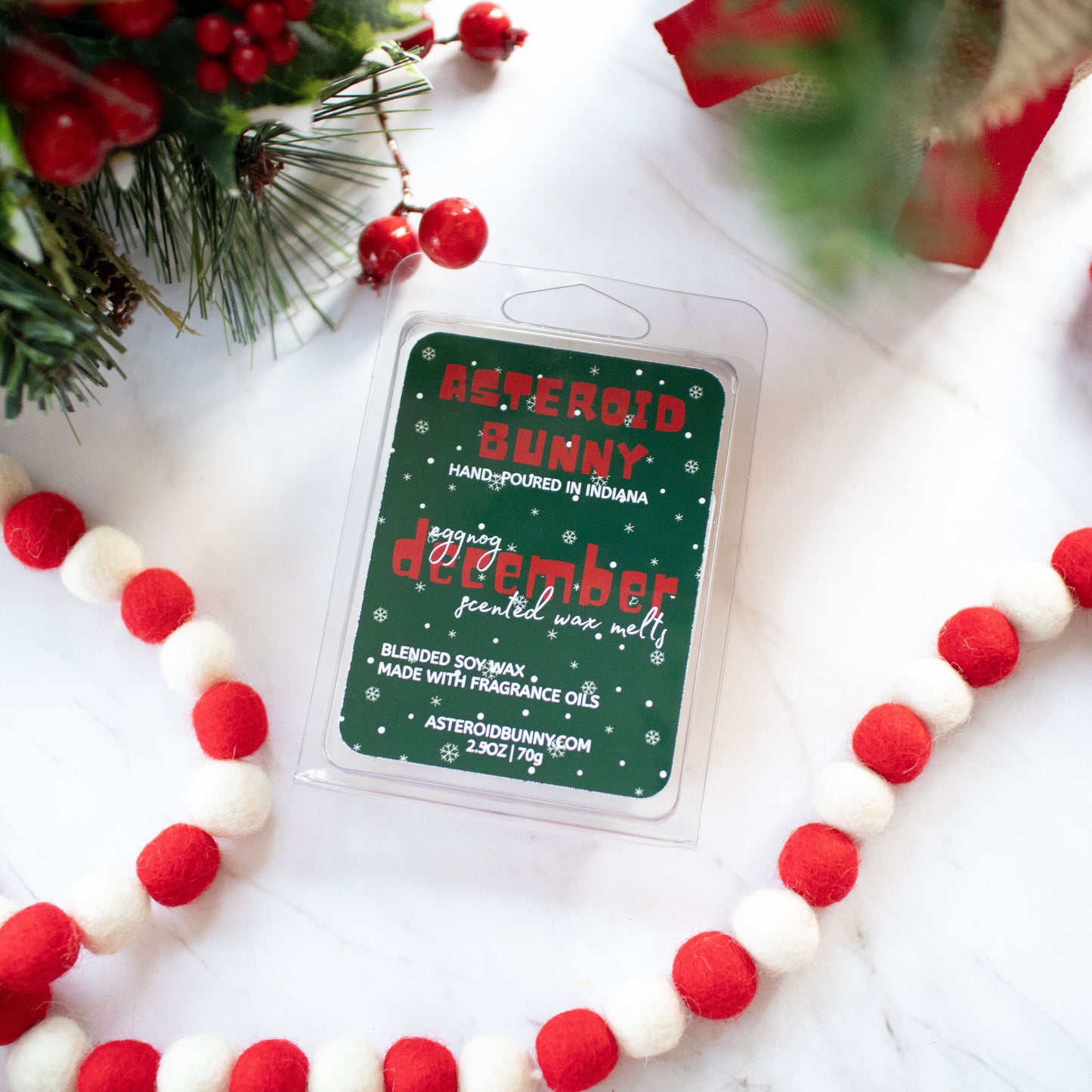 December Scent of the Month Wax Melt